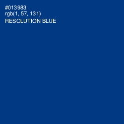 #013983 - Resolution Blue Color Image